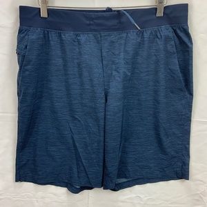 Lululemon Athletic Shorts Mens Size XL Navy Drawstring
